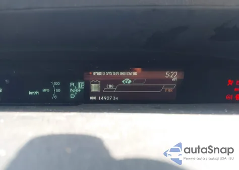 2013 Toyota Prius Three z USA, uszkodzony, nr VIN JTDKN3DU9D5671992